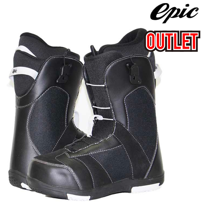  outlet with translation price cut snowboard boots e pick EPIC SNOWBOARD BOOTS Black White