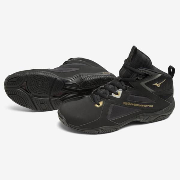 MIZUNO Mizuno ue-b diver sLG4[ unisex ] fitness shoes K1GF227109( black × Gold × dark gray )