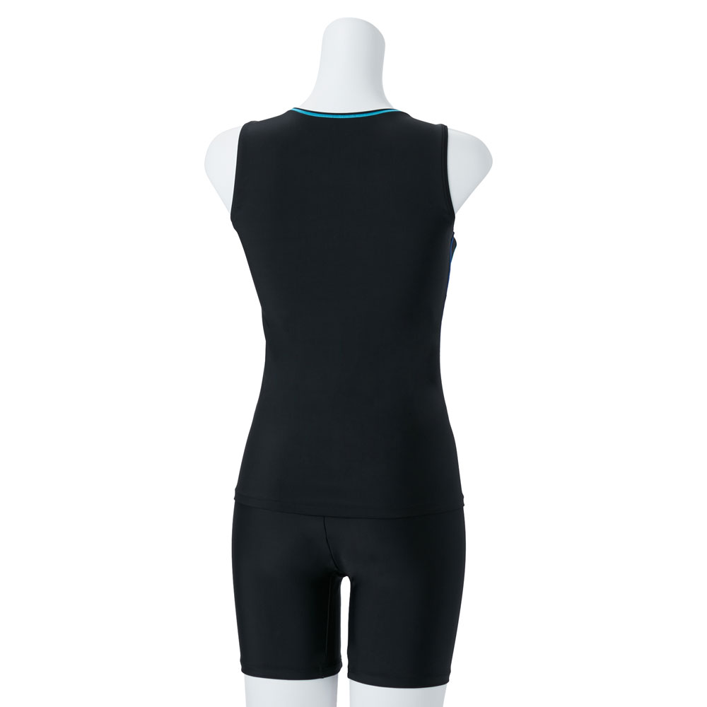 2023SS SPEEDO( скорость ) SFW22315V женский фитнес купальный костюм separe-tsu полный Zip раздельный плавание одежда плавание женский 
