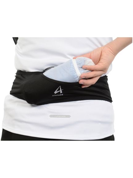 as foam ATHFORM running 2 pocket waist belt bag running bag 