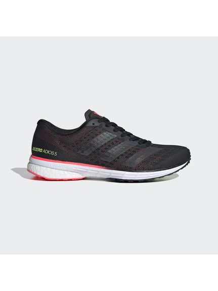 adidas アディゼロ ジャパン5 EG4658 （コアブラック×コアブラック×シグナルピンク） ランニングシューズ レディースの商品画像