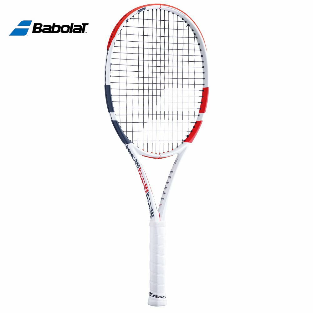 Babolat ピュアストライク100 BF101400 ホワイト 硬式テニスラケット