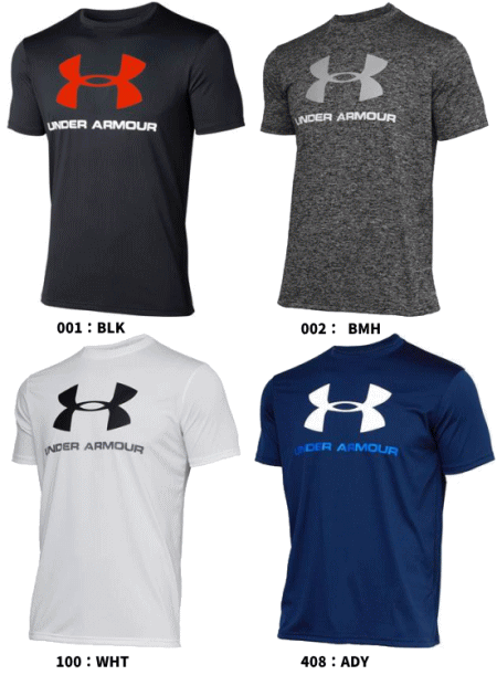  Under Armor рубашка с коротким рукавом Short рукав рубашка Bick Logo футболка мужской мужской женский женский 1359132 UNDER ARMOUR [1 листов до почтовая доставка OK]