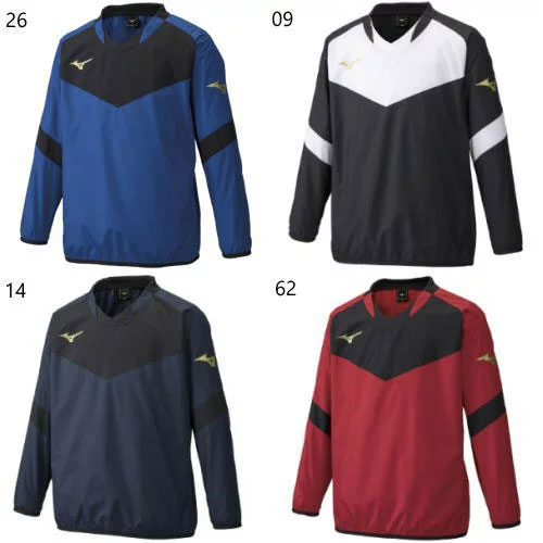 MIZUNO Mizuno волейбол тренировка надеты длинный рукав pi стерео рубашка P2ME9400 Junior : детский 1 листов до почтовая доставка OK