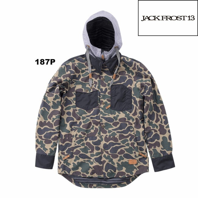 [JFJ98301C]JACK FROST13 BLOCK SHIRT Jack f Lost one s Lee зимняя одежда панель одежда Onyone (ONYONE) унисекс Street мужской 