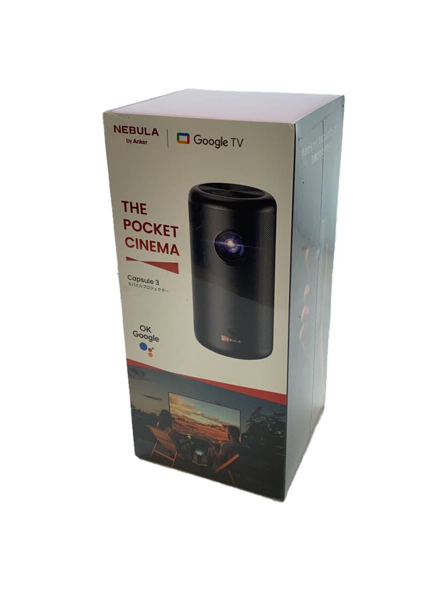 Anker Nebula Capsule 3 D2425N11(DLP方式 200ANSIルーメン Anker Nebula Capsule 3 D2425N11(DLP方式 200ANSIルーメン