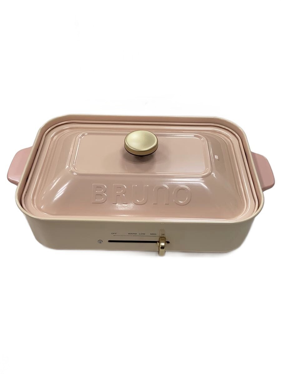 BRUNO  コンパクトホットプレート BOE021-PBE ピンクベージュ BRUNO BRUNO コンパクトホットプレート BOE021-PBE（ピンクベージュ