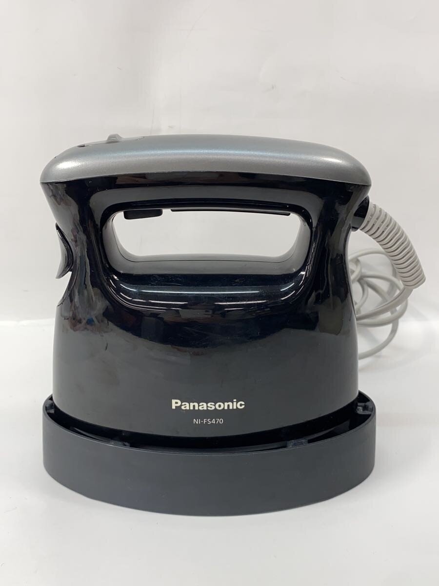 パナソニック 衣類スチーマー NI-FS470-K（ブラック） アイロン - 最