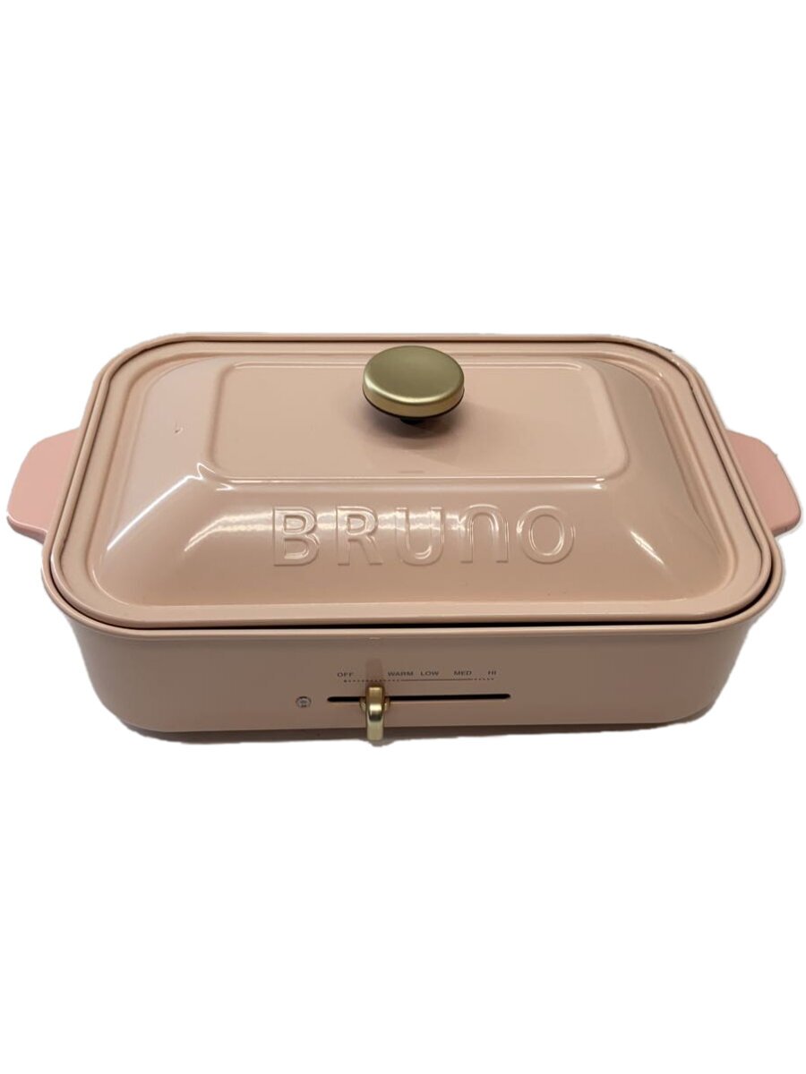 BRUNO BRUNO コンパクトホットプレート BOE021-PBE（ピンク