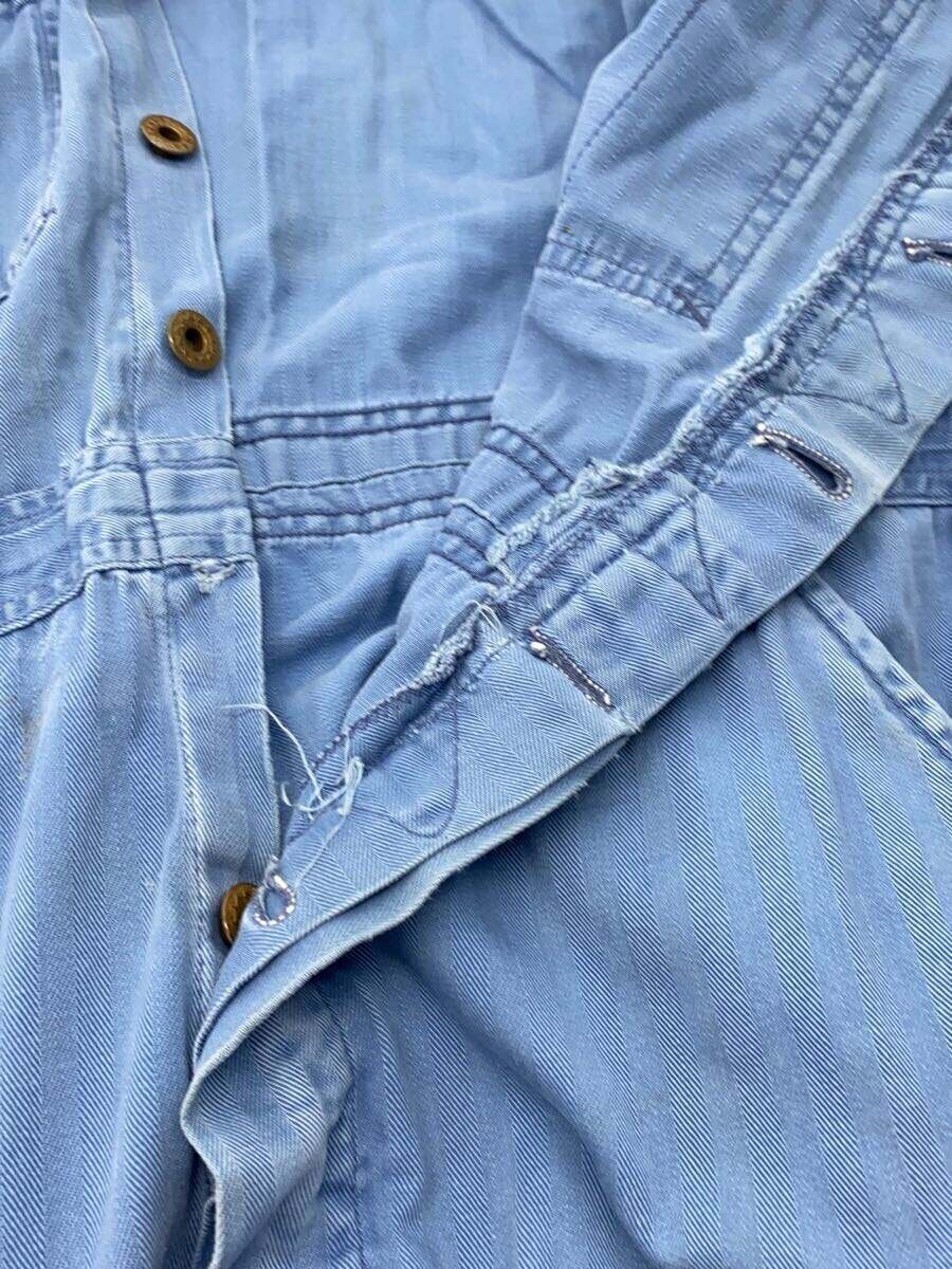 60s/HBT/work wear corporation/ все в одном /--/--/BLU/ "в елочку" 