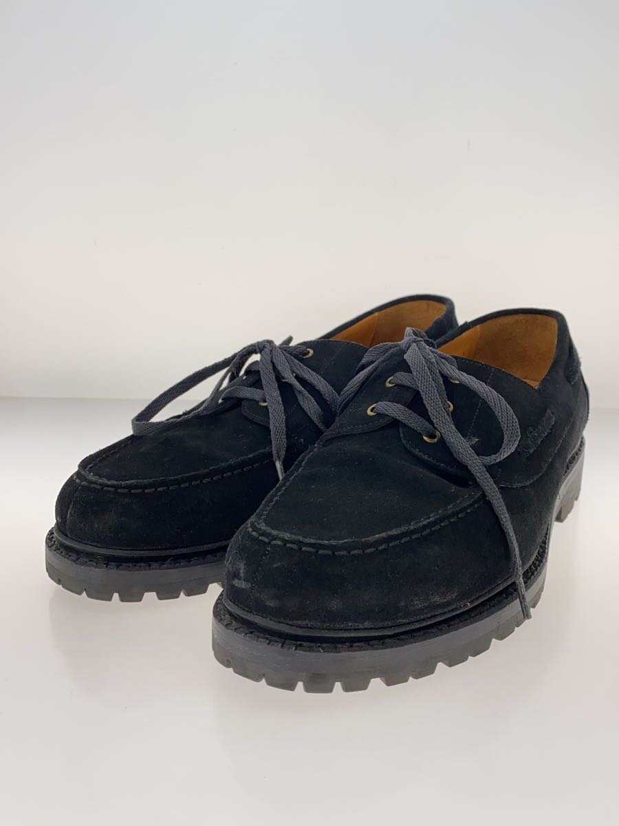 Jalan Sriwijaya* deck shoes /UK8/BLK/ замша /98978