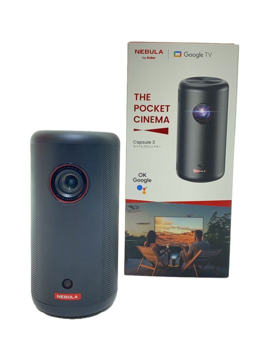 Anker Nebula Capsule 3 - 新品未開封 Anker Nebula Capsule 3 D2425N11（DLP方式 200ANSIルーメン FullHD