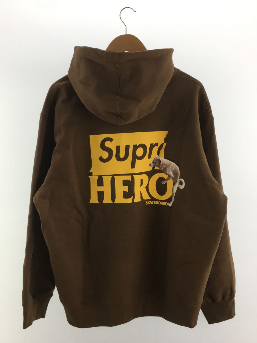 ANTIHERO® Hooded Sweatshirt （Brown） 22ss