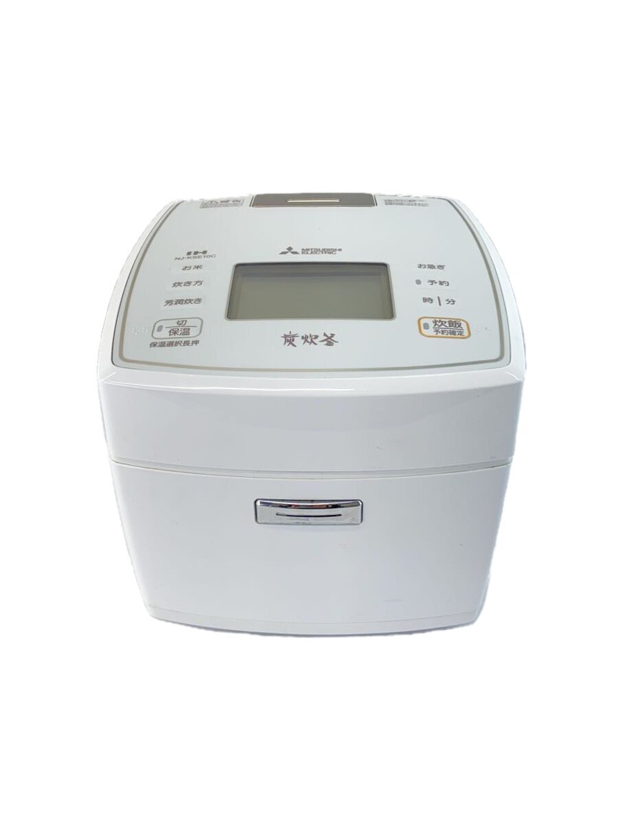 三菱電機 炭炊釜 NJ-KSE10C-W （ピュアホワイト） 炭炊釜 炊飯器本体