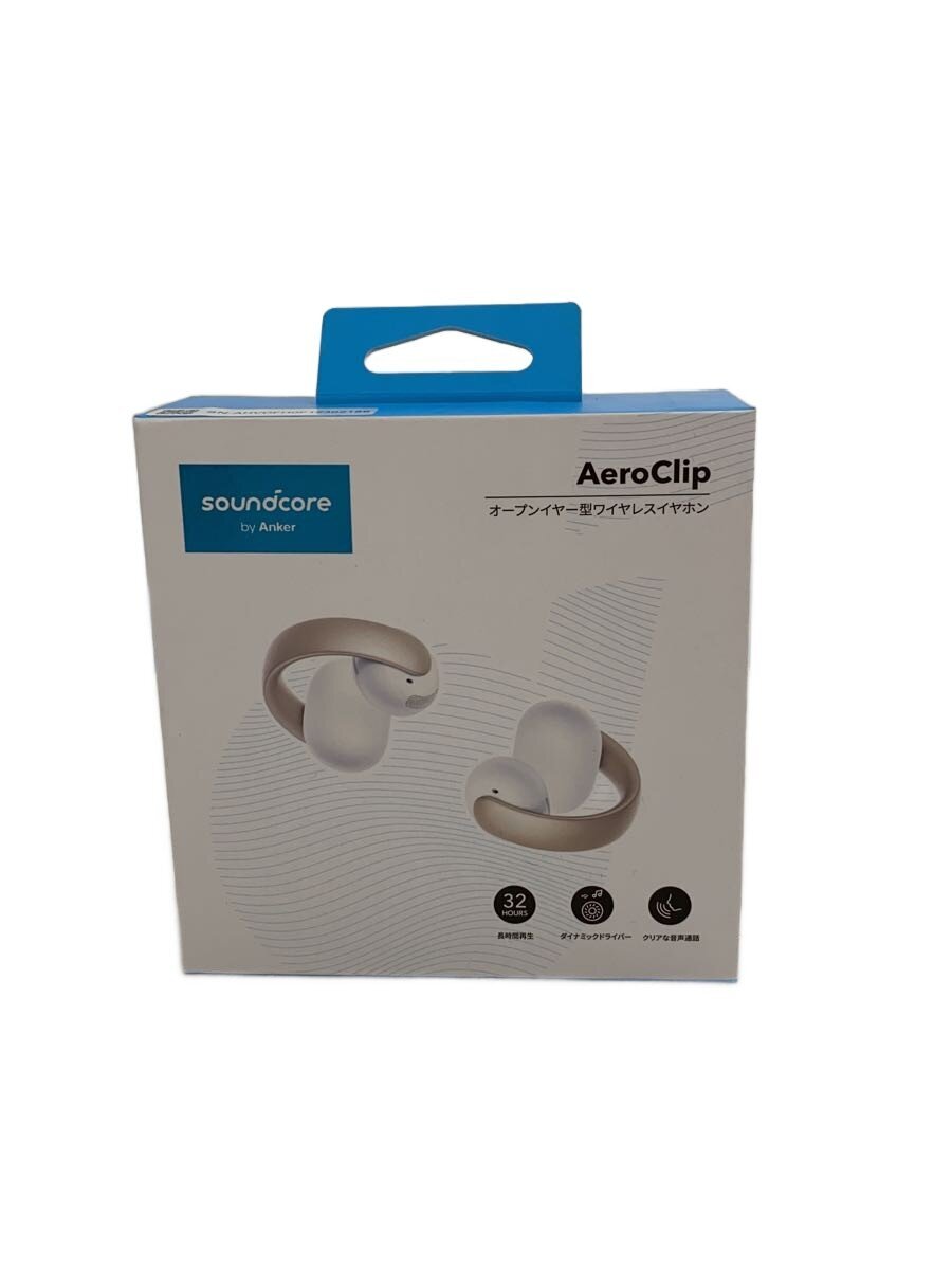 Anker イヤーカフ型ワイヤレスイヤホン Soundcore AeroClip A3388N11