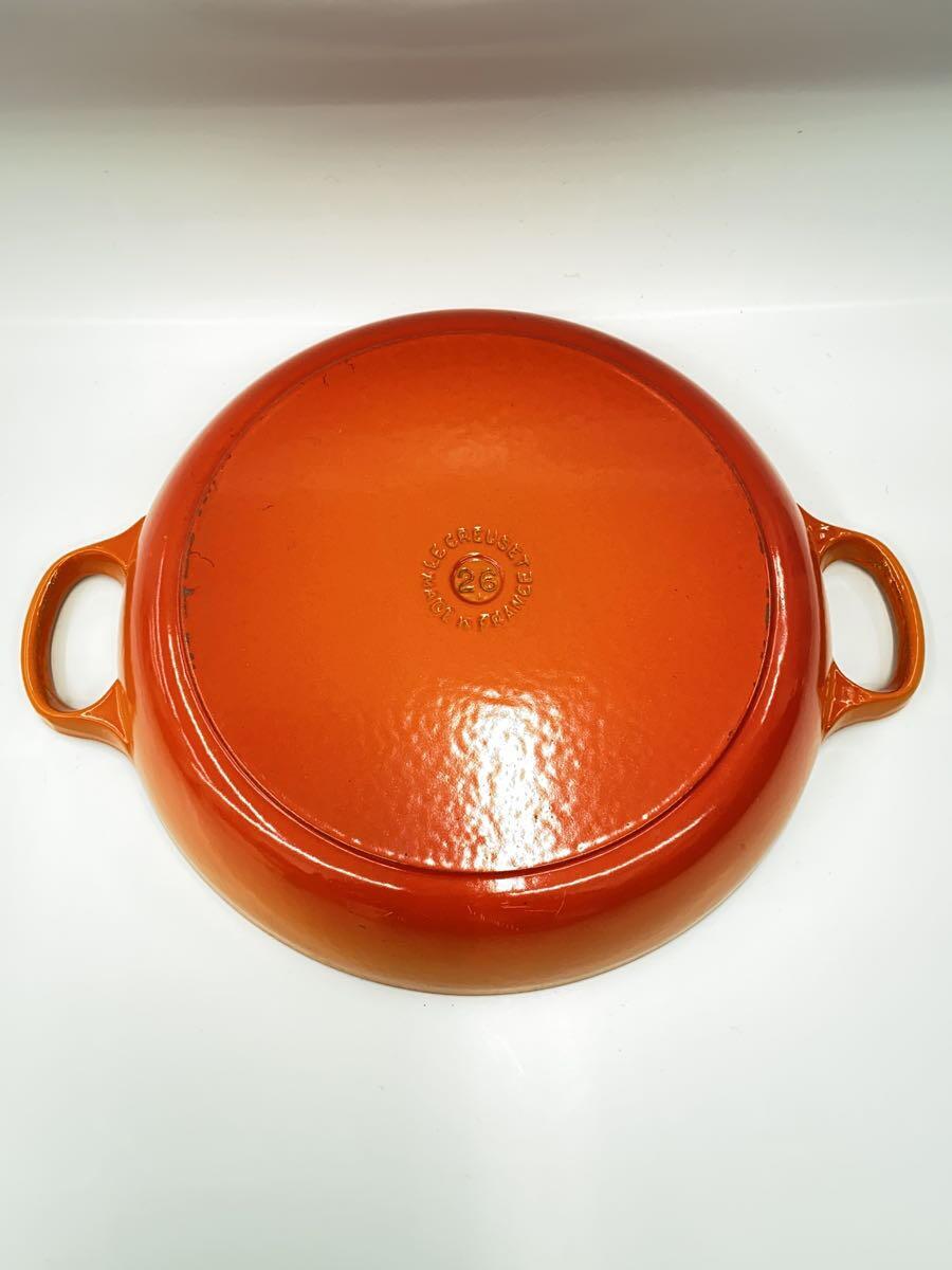 LE CREUSET* кастрюля / размер :26cm/ORN