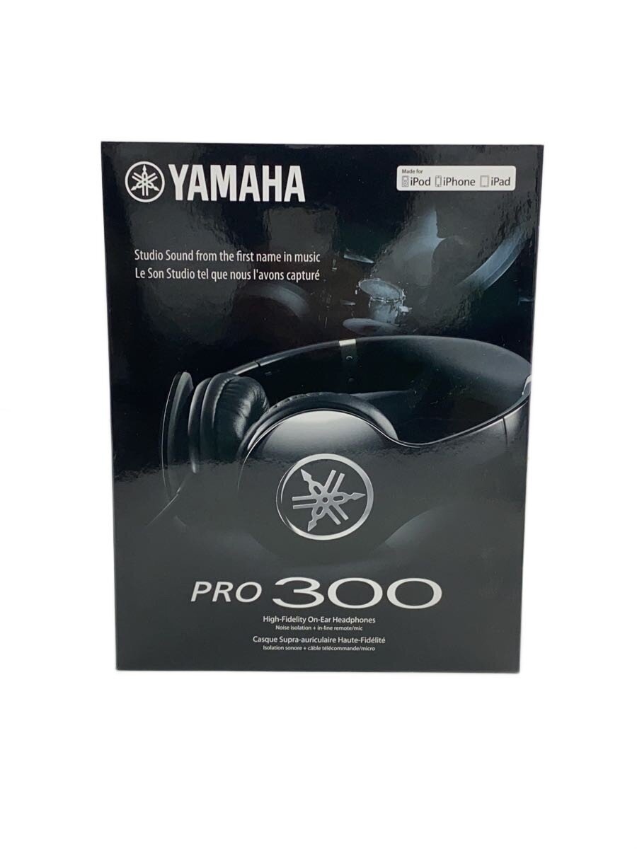 YAMAHA HPH-PRO300 B （エボニーブラック） ヘッドホン本体の商品画像