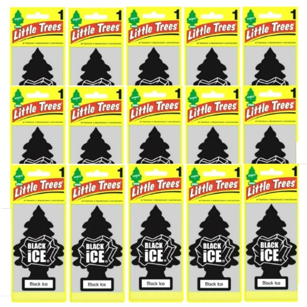 Little Trees Little Trees リトルツリー ブラックアイスBlack Ice 10155 × 15個 自動車用　消臭、芳香剤の商品画像