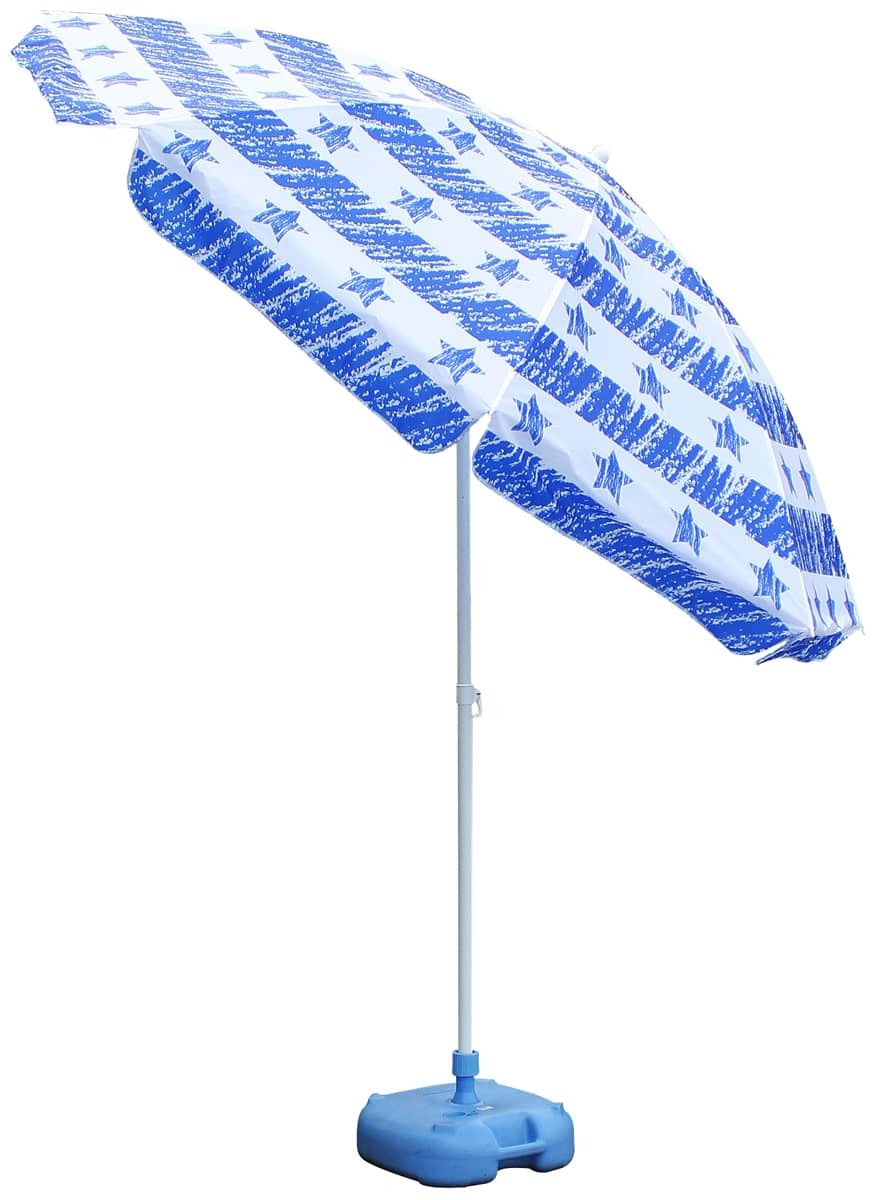 Field to Summit blue star зонт 240 OFP240BS пляжный зонт UV cut наклон функция морской спорт навес затеняющий экран, шторки от солнца . средний . меры ультрафиолетовые лучи меры море 
