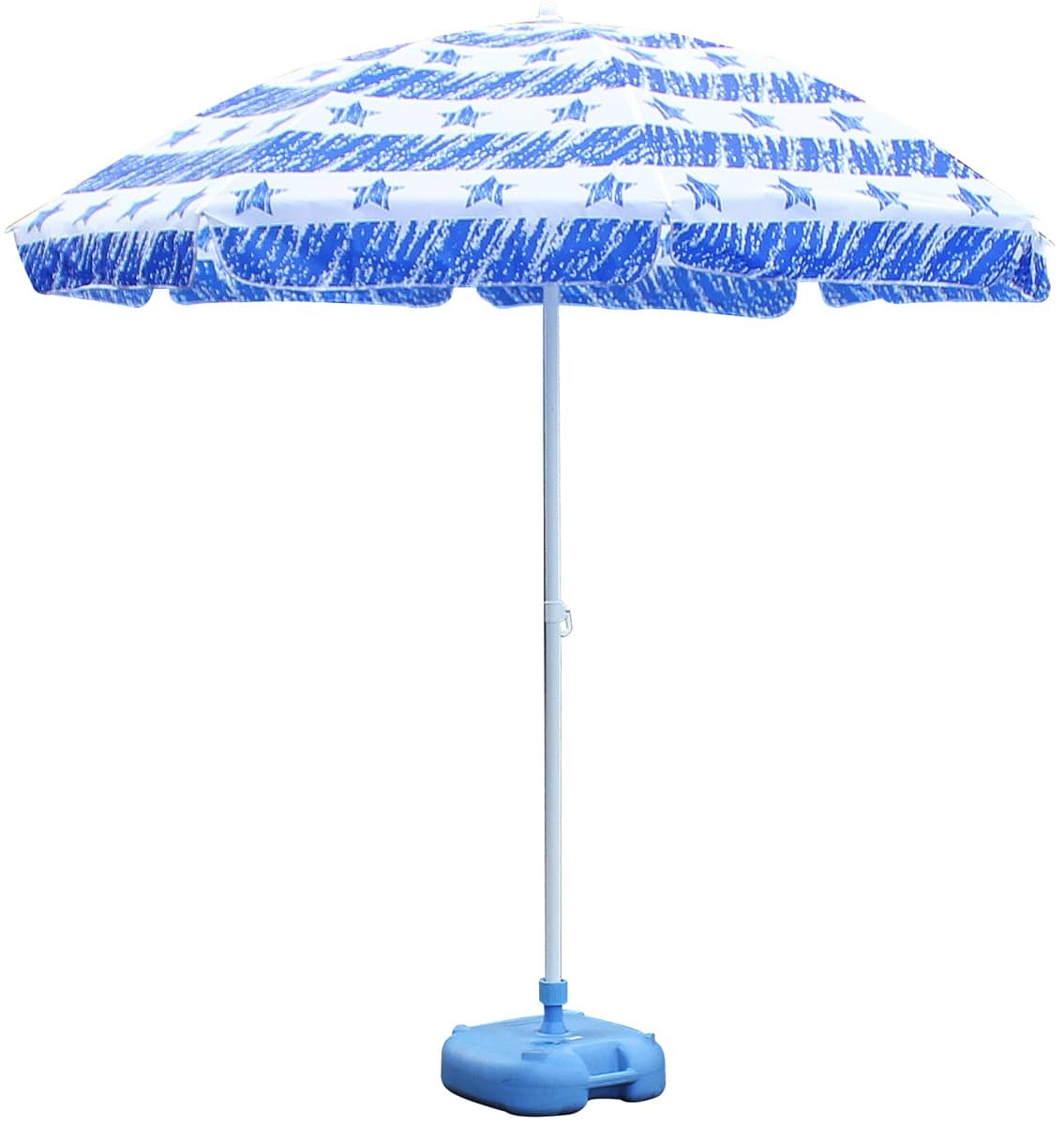 Field to Summit blue star зонт 240 OFP240BS пляжный зонт UV cut наклон функция морской спорт навес затеняющий экран, шторки от солнца . средний . меры ультрафиолетовые лучи меры море 