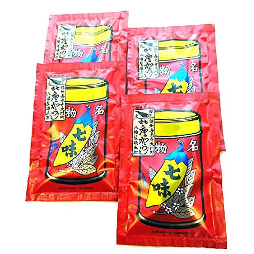 八幡屋礒五郎 八幡屋礒五郎 七味 袋 18g×4袋 七味唐辛子の商品画像