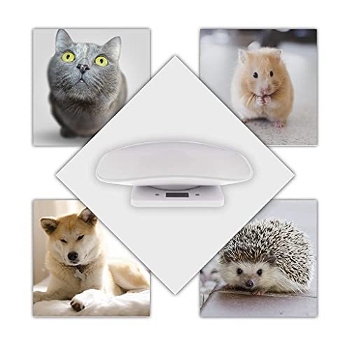 Smilerain pet scales small size pet cat dog scales digital pet scale precise portable electronic balance tray attaching . dog . cat ... for 