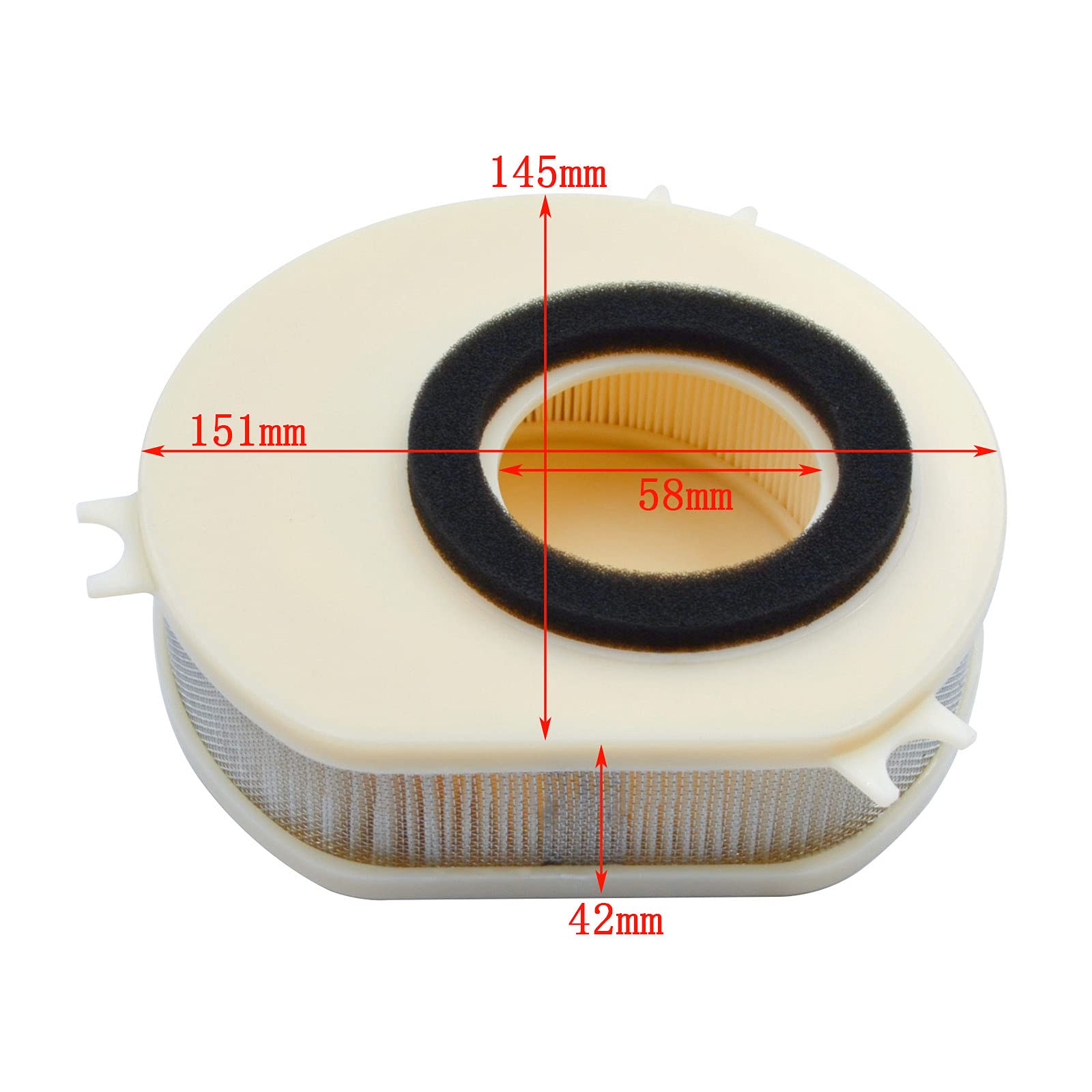 AHL air filter cleaner 5EL-14451-00 HFA4913 applying : Yamaha V-Star 1100 XVS1100 XVS1100A