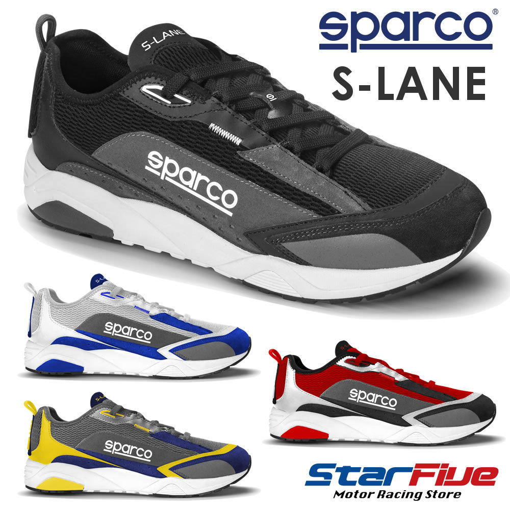  Sparco спортивные туфли S-LANEes полоса Sparco