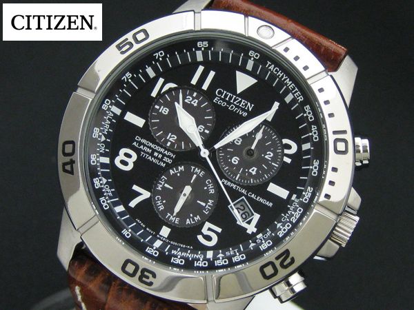 CITIZEN シチズン エコ・ドライブ クロノグラフ 海外モデル BL5250-02L メンズウォッチの商品画像