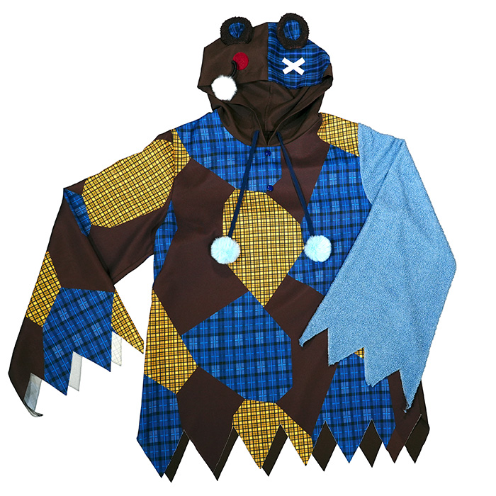  для мужчин и женщин ne озон bi blow kn Bear синий blue рубашка .. уголок капот ... cup ru.. медведь медведь животное мужской костюмированная игра kos костюм Halloween 