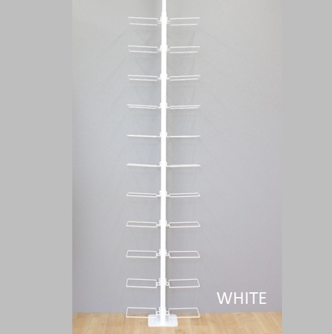 .. trim shoes rack both sides slim space-saving shoes box shoe rack entranceway storage furniture 22 pair sneakers boots ball storage shoes display white black 6-WHITE 6-BLACK