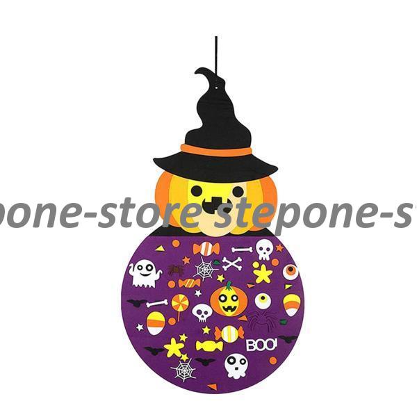 DIY Halloween фетр wichi украшение висячий украшение комплект детский 