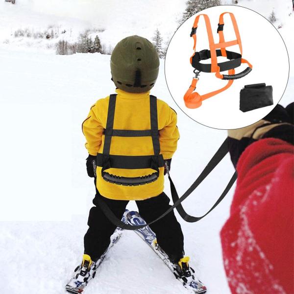  лыжи сноуборд Harness детский лыжи - -ne стрейнер Kids лыжи плечо Harness лыжи ho ruta- переворачивание предотвращение тренировка пассажирский orange 