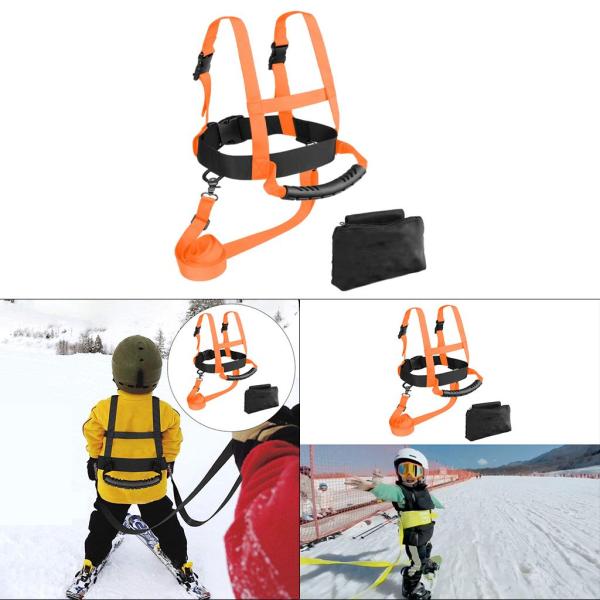  лыжи сноуборд Harness детский лыжи - -ne стрейнер Kids лыжи плечо Harness лыжи ho ruta- переворачивание предотвращение тренировка пассажирский orange 