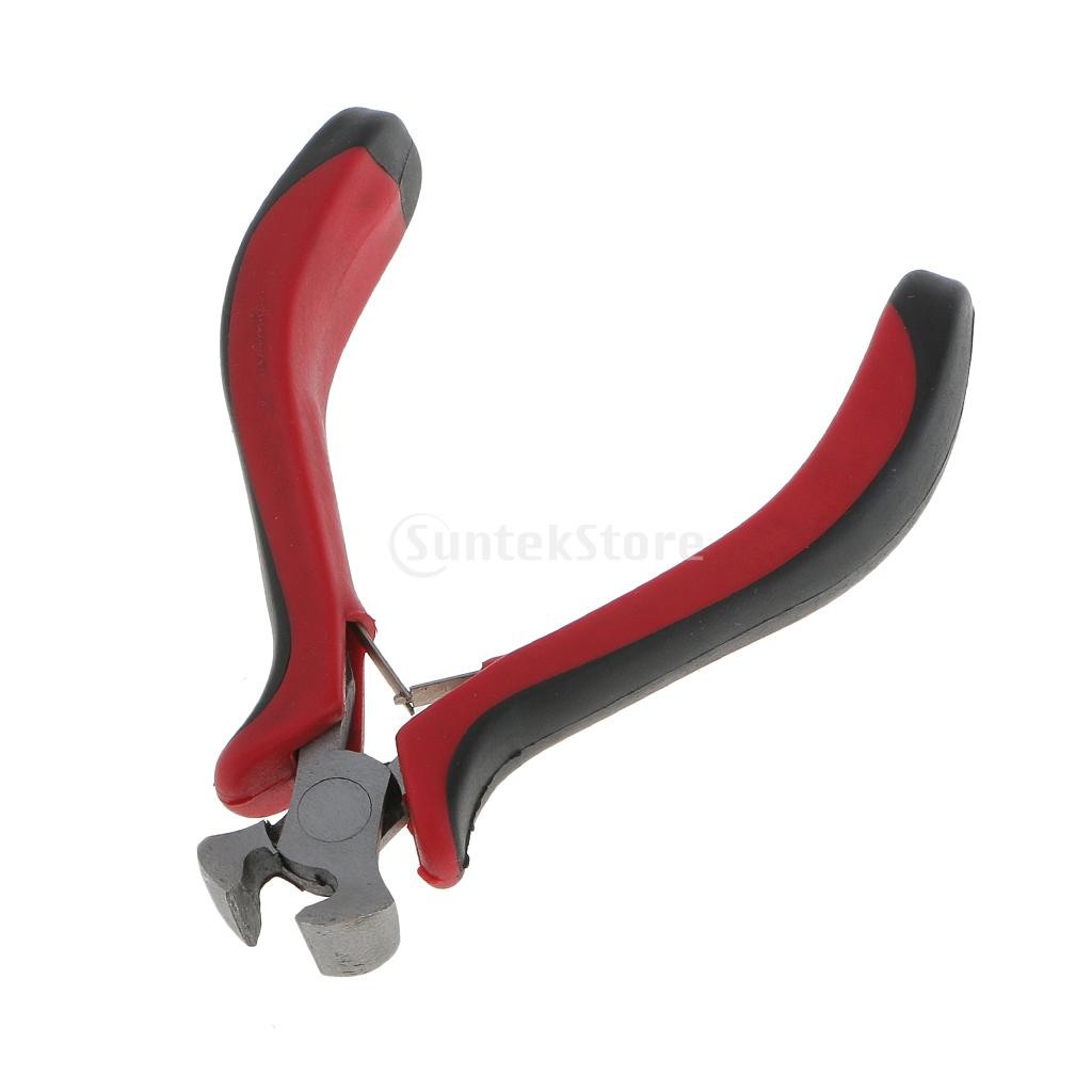  No-brand goods guitar base correspondence stringed instruments restoration tool fret plier nippers ( red )