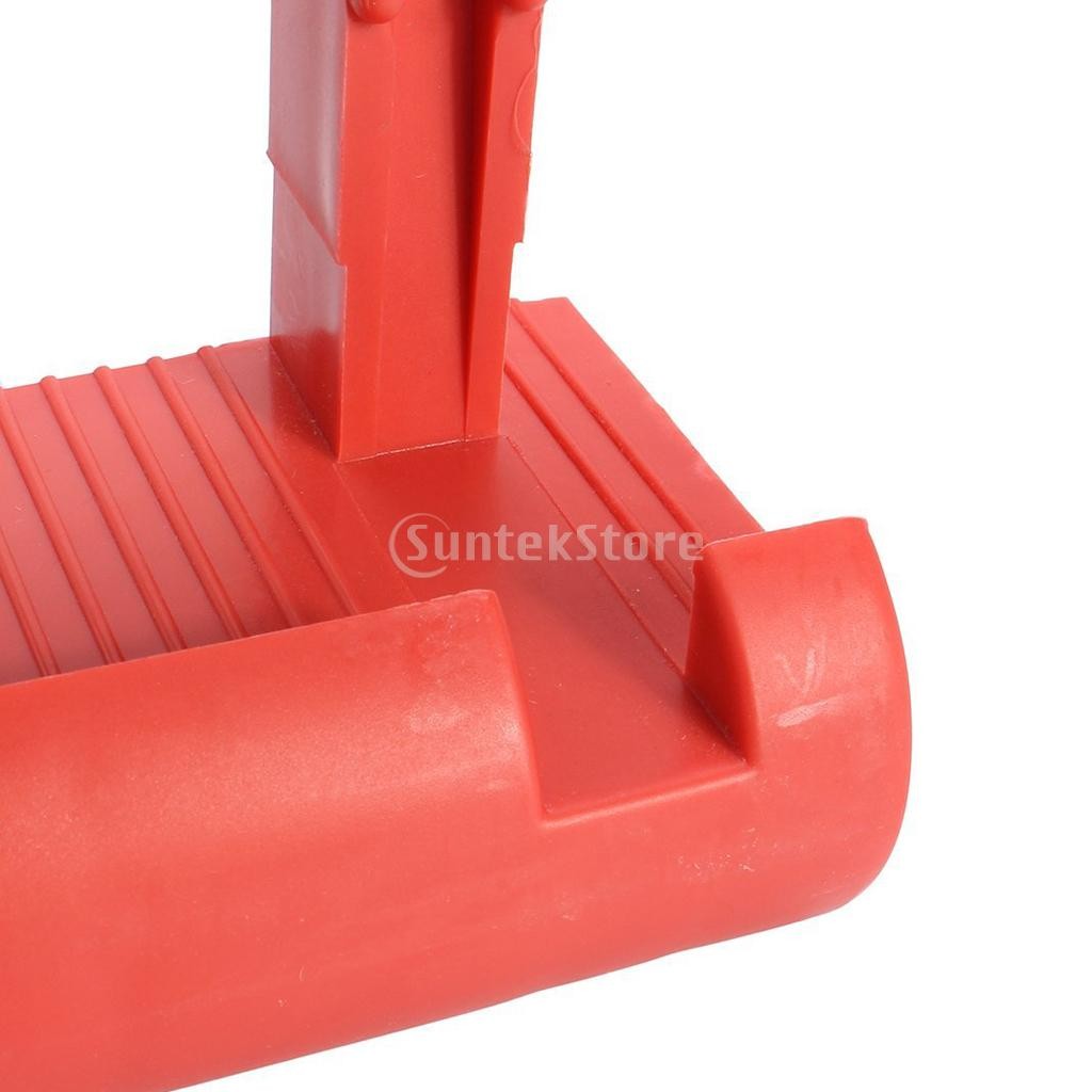  stone .. board seat Carry panel carrier steering wheel gripper withstand load 80kg ABS plastic red color 