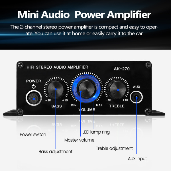  аудио Mini усилитель аудио основа to Rebel ввод 3.5mmAUX динамик настольный стена маленький .. портативный 