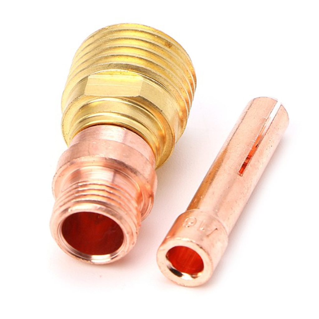 5x Tig welding torch Stubby Cup gas collet body lens kit for Tig WP 17 18 26