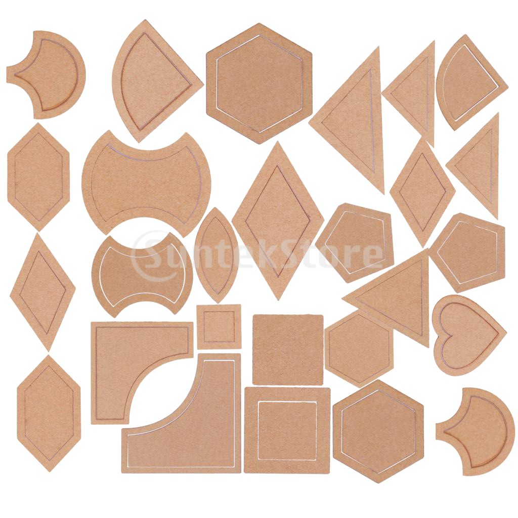  approximately 54 piece stencil template acrylic fiber made Roo la- patchwork quilting handicrafts supplies 