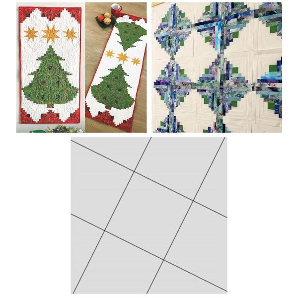  square quilting template cut tar -la- quilt template fabric cutting Roo la-10x10 -inch 