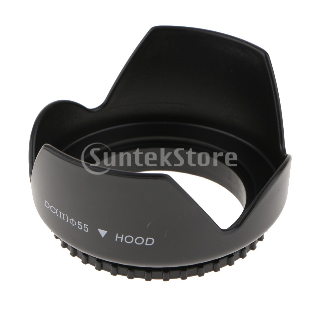 49mm/52mm/55mm/58mm/67mm/72mm/77mm/82mm flower lens hood - 55mm