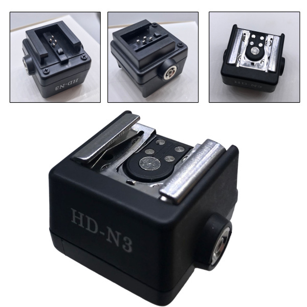  portable flash hot shoe adaptor converter HD-N3 Sony Alpha A100 A200 A230 A290 A300 A33