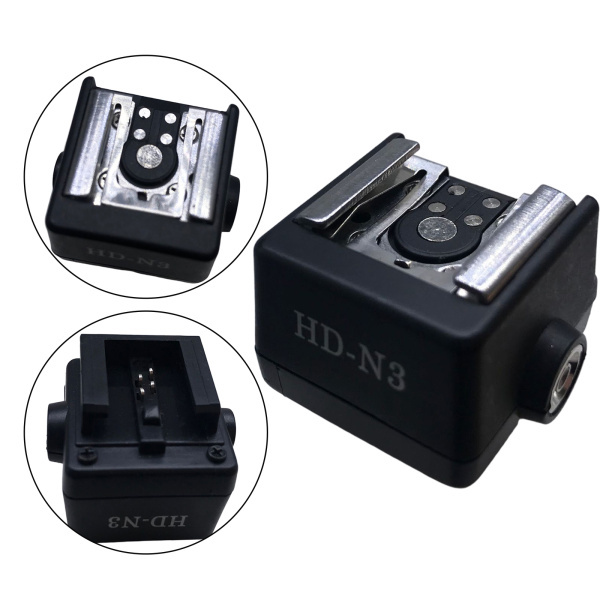  portable flash hot shoe adaptor converter HD-N3 Sony Alpha A100 A200 A230 A290 A300 A33