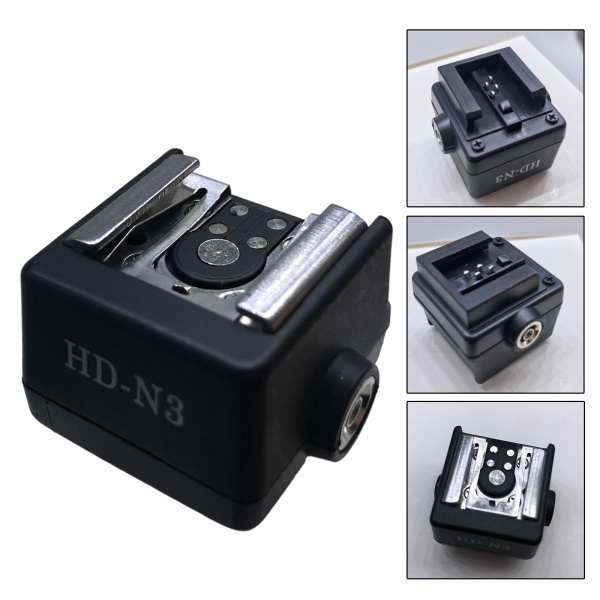  portable flash hot shoe adaptor converter HD-N3 Sony Alpha A100 A200 A230 A290 A300 A33