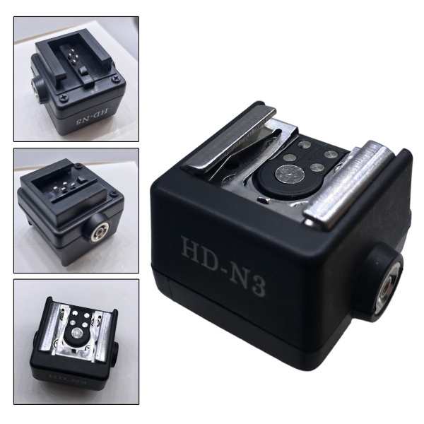  portable flash hot shoe adaptor converter HD-N3 Sony Alpha A100 A200 A230 A290 A300 A33
