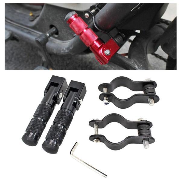  universal foot peg 90 times folding type slip prevention racing rear foot rest pedal bicycle agreement bike bike bracket attaching scooter 