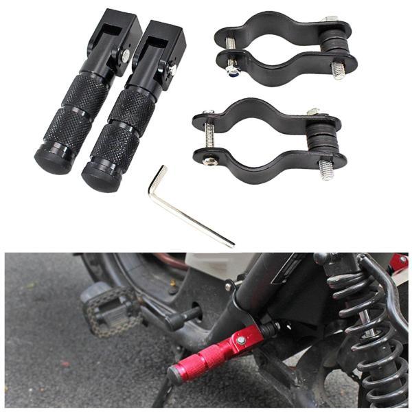  universal foot peg 90 times folding type slip prevention racing rear foot rest pedal bicycle agreement bike bike bracket attaching scooter 