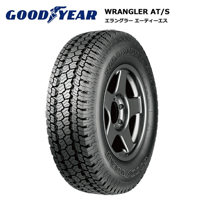 グッドイヤー WRANGLER AT/S 275/70R16 114S ブラックサイドウォール タイヤ×4本セット WRANGLER（グッドイヤー） 自動車　ラジアルタイヤ、夏タイヤの商品画像