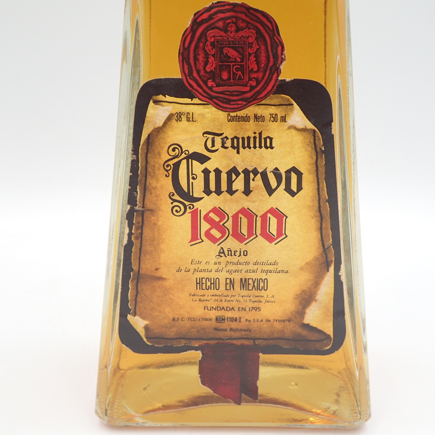 k elbow ane ho tequila 1800 old bottle 750ml 38% Cuervo Anejo[M]