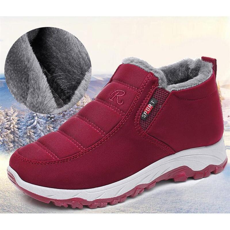  снегоступы женский спортивные туфли мутон ботинки обратная сторона ворсистый легкий ботинки защищающий от холода обувь защищающий от холода скользить . нет гарантия . антибактериальный дезодорация теплый .....